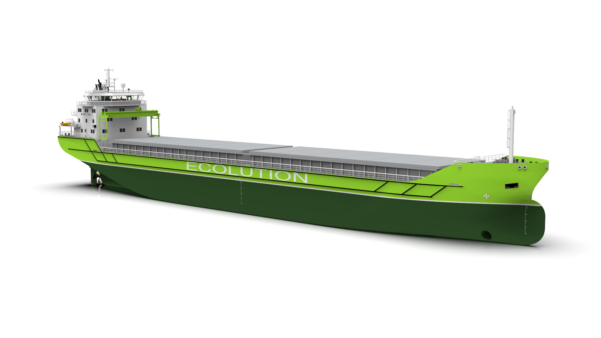 MDC 1303 ECOLUTION type General Cargo Carrier, 8000 dwt - Contracted
