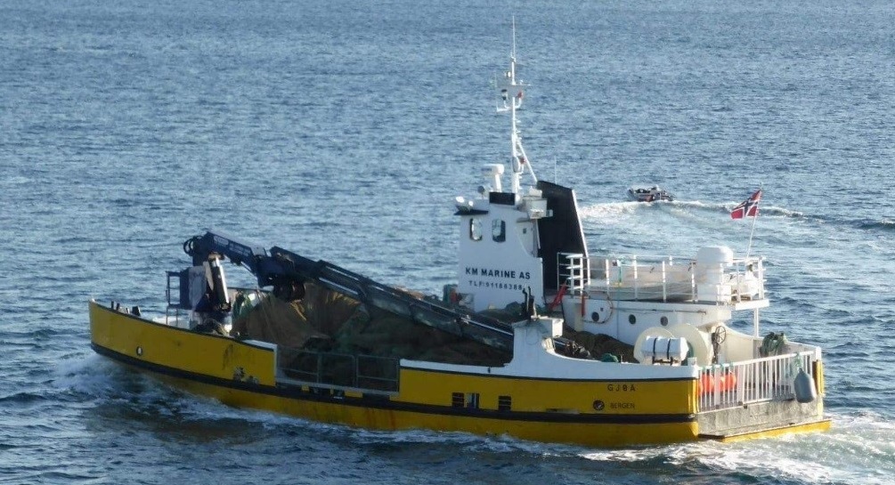 Mv Gjøa - Efficient workboat in operation