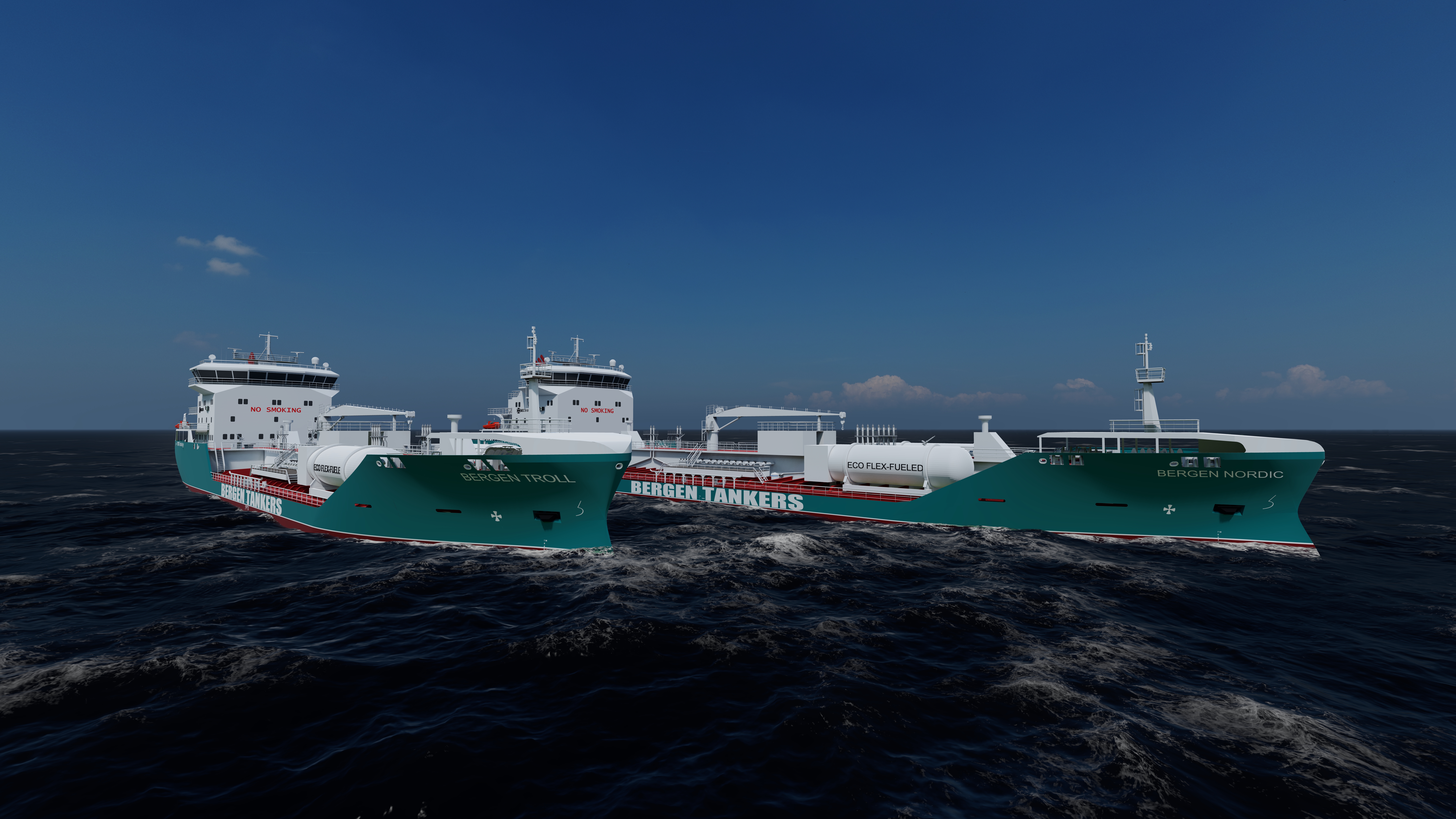 New Contract – 2+1+1 6500 dwt ECO Stainless Steel Chemical Tankers for Bergen Tankers AS