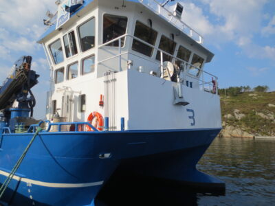 Fish farming service boats – tests, documentation, certification